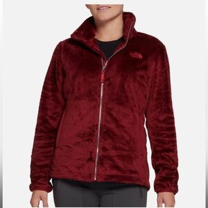 The North Face Deep Red Fleece Jacket